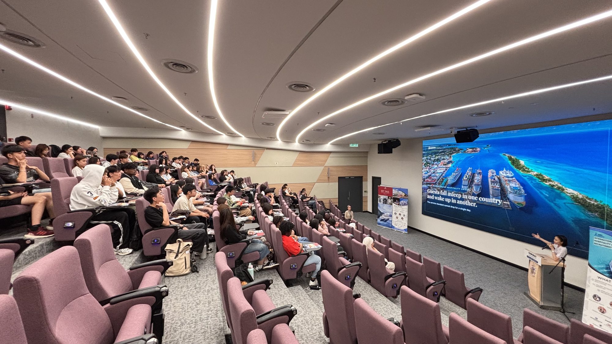 Jobs Kreate cruise career sharing session with Sunway University hospitality students